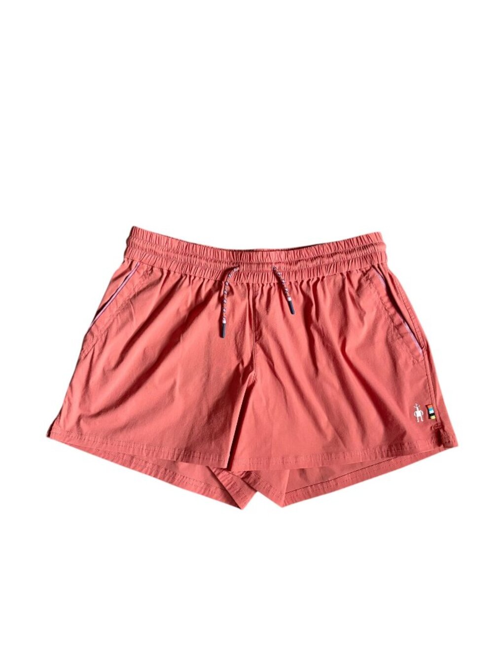 Smartwool Womens Active 4" Shorts ORANGE Size MED Performance Wear NWT